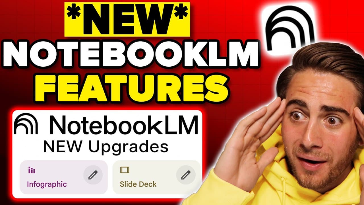 구글의 NotebookLM이 공개한 충격적인 5가지 신규 기능 🤯 (새로운 활용 사례)